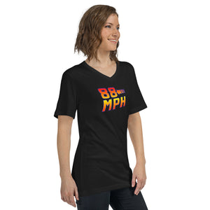 88 MPH Unisex Short Sleeve V-Neck T-Shirt