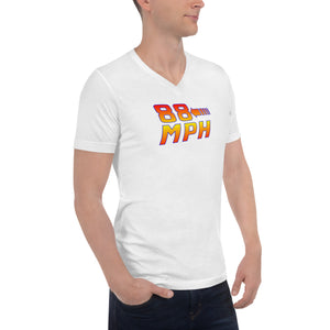 88 MPH Unisex Short Sleeve V-Neck T-Shirt