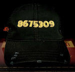 Load image into Gallery viewer, 8675309 80&#39;S Distressed Dad Hat
