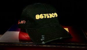 8675309 80'S Distressed Dad Hat
