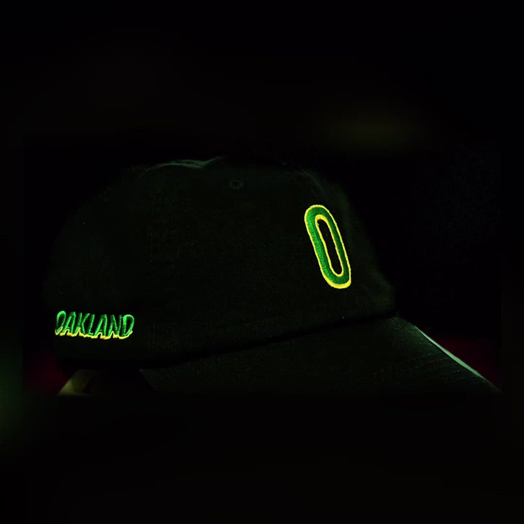 Oakland Green/Gold Champion Dad Cap
