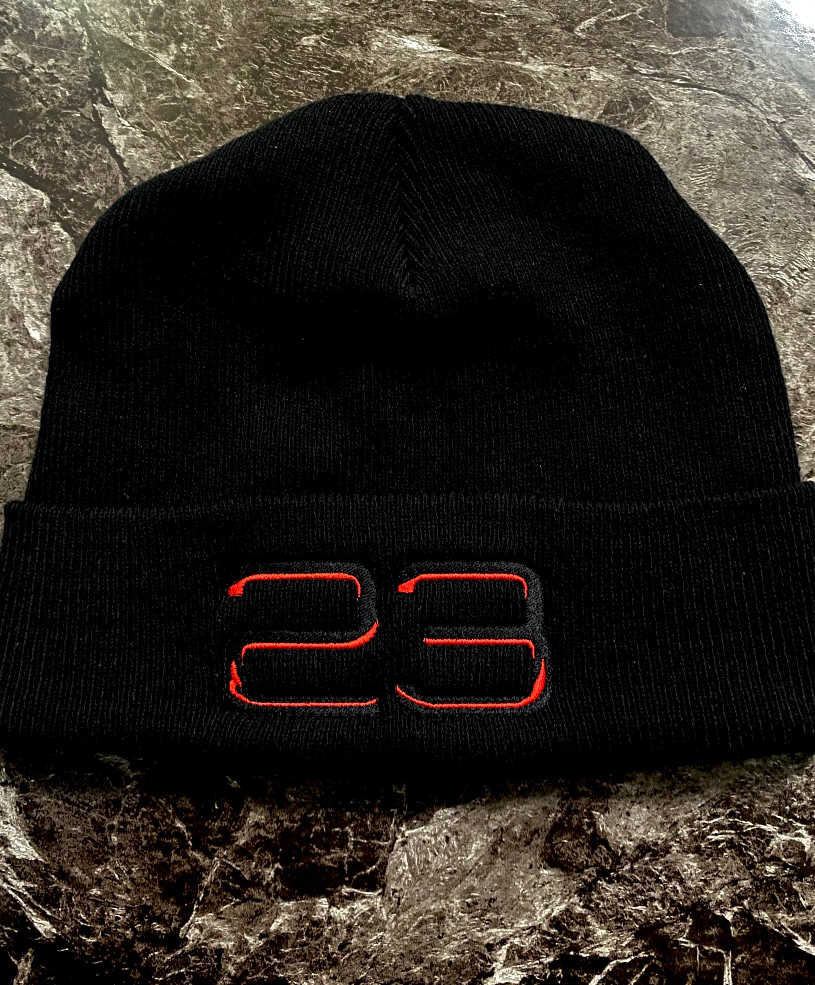 MJ Embroidered Beanie
