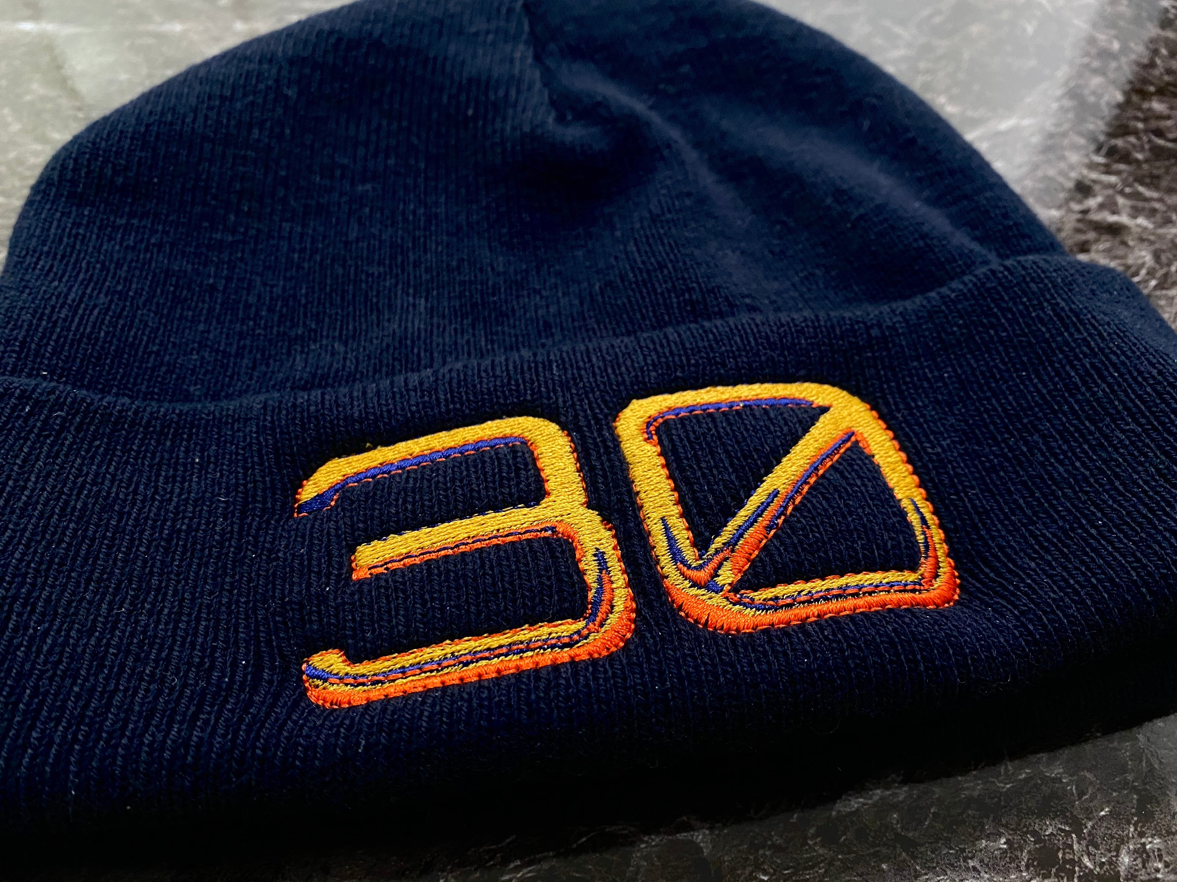 Curry Embroidered Beanie
