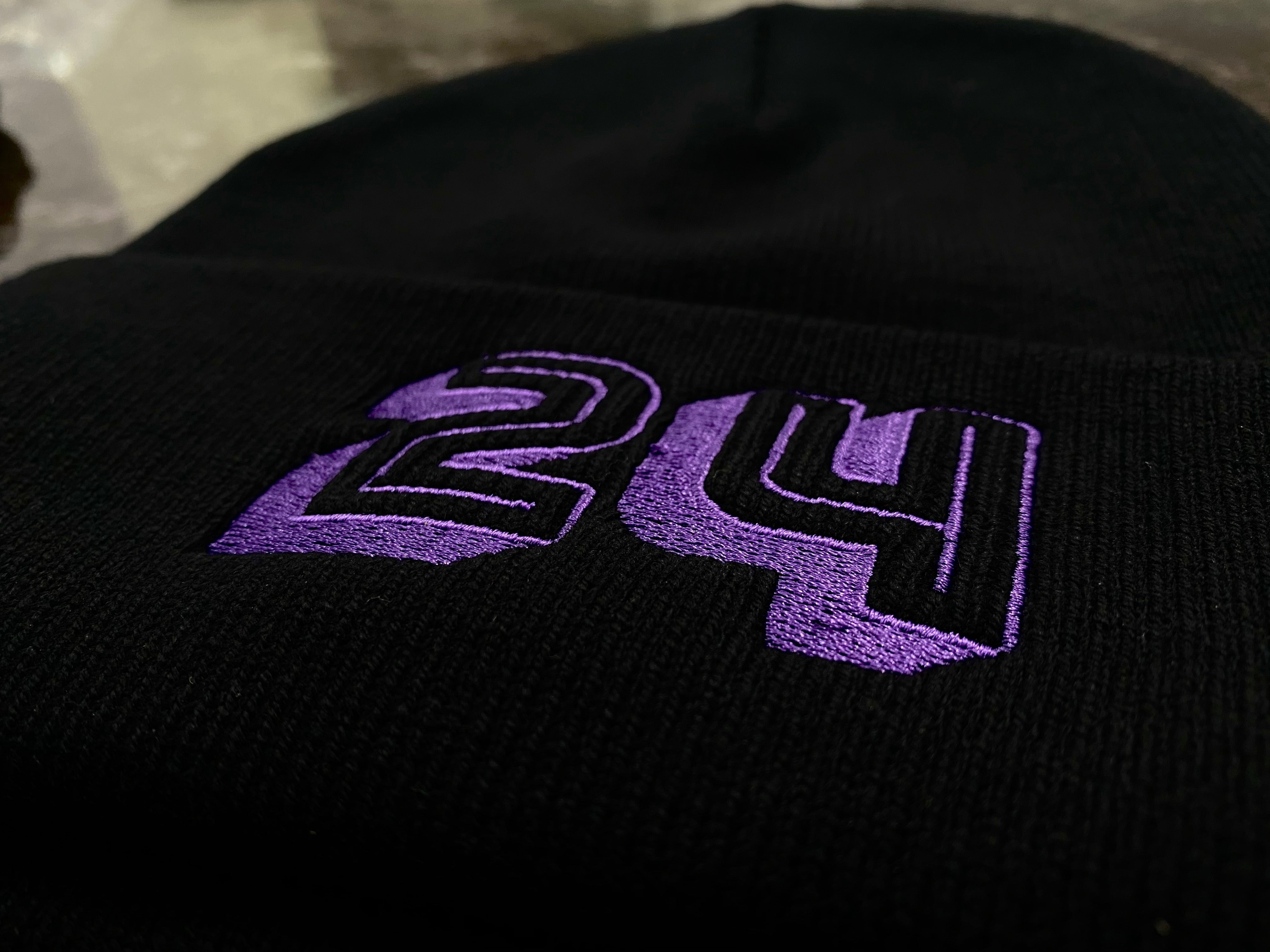 Kobe Embroidered Beanie