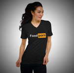 Load image into Gallery viewer, Food Porn V-Neck T-Shirt
