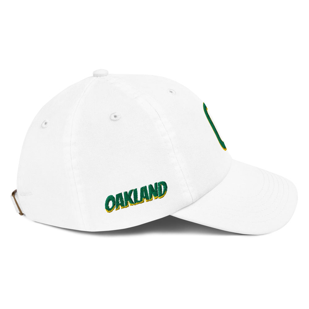 Oakland Green/Gold Champion Dad Cap