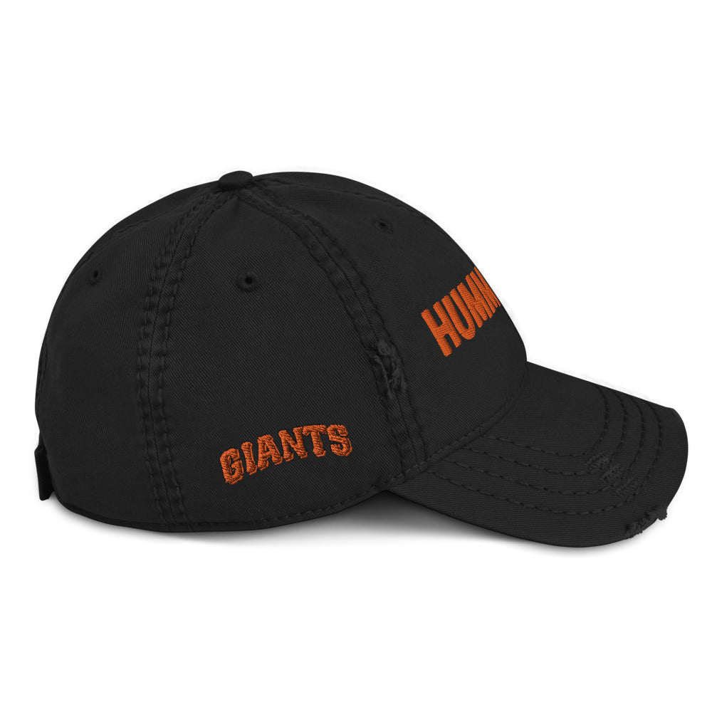 HUMM BABY Giants Distressed Dad Hat