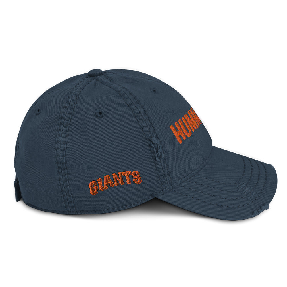 HUMM BABY Giants Distressed Dad Hat