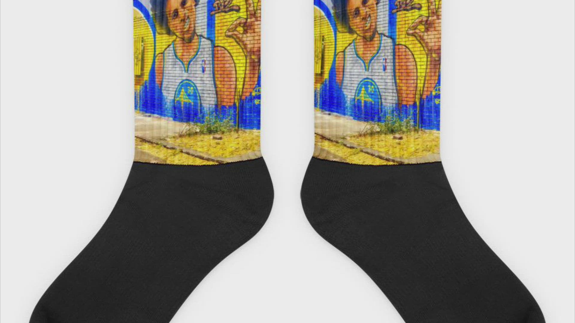 "Steph Curry Mural" items  (Click on "Steph 30" items in Collections for all pricing)