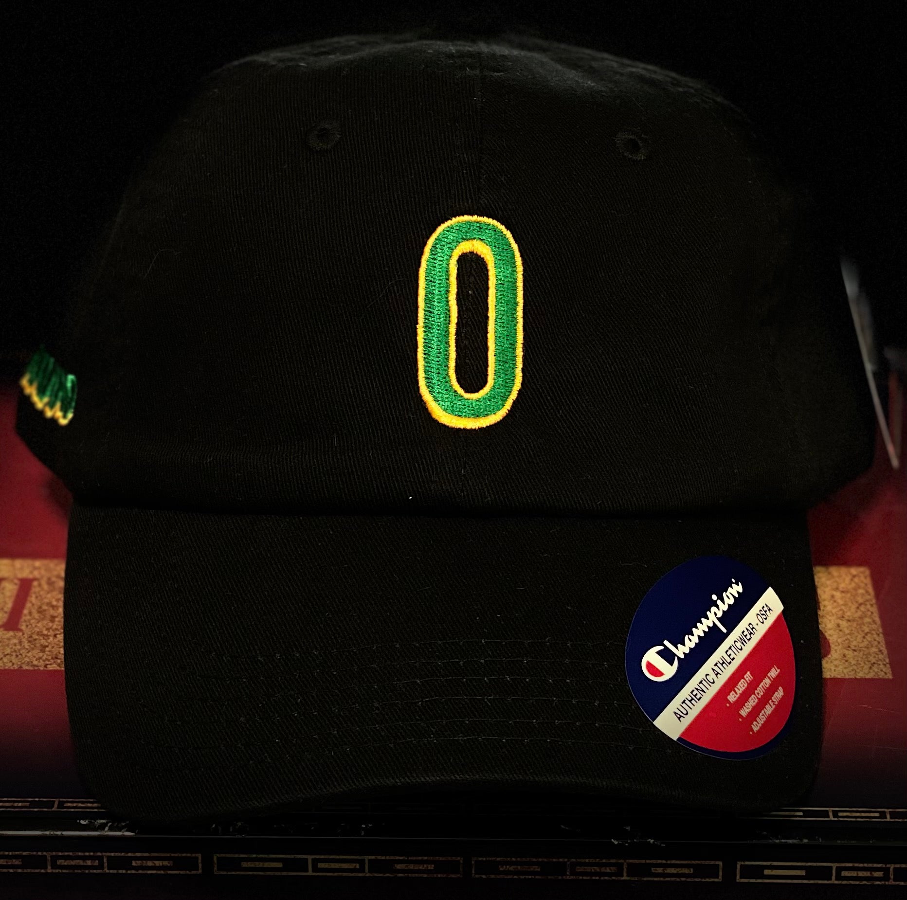 Oakland Green/Gold Champion Dad Cap