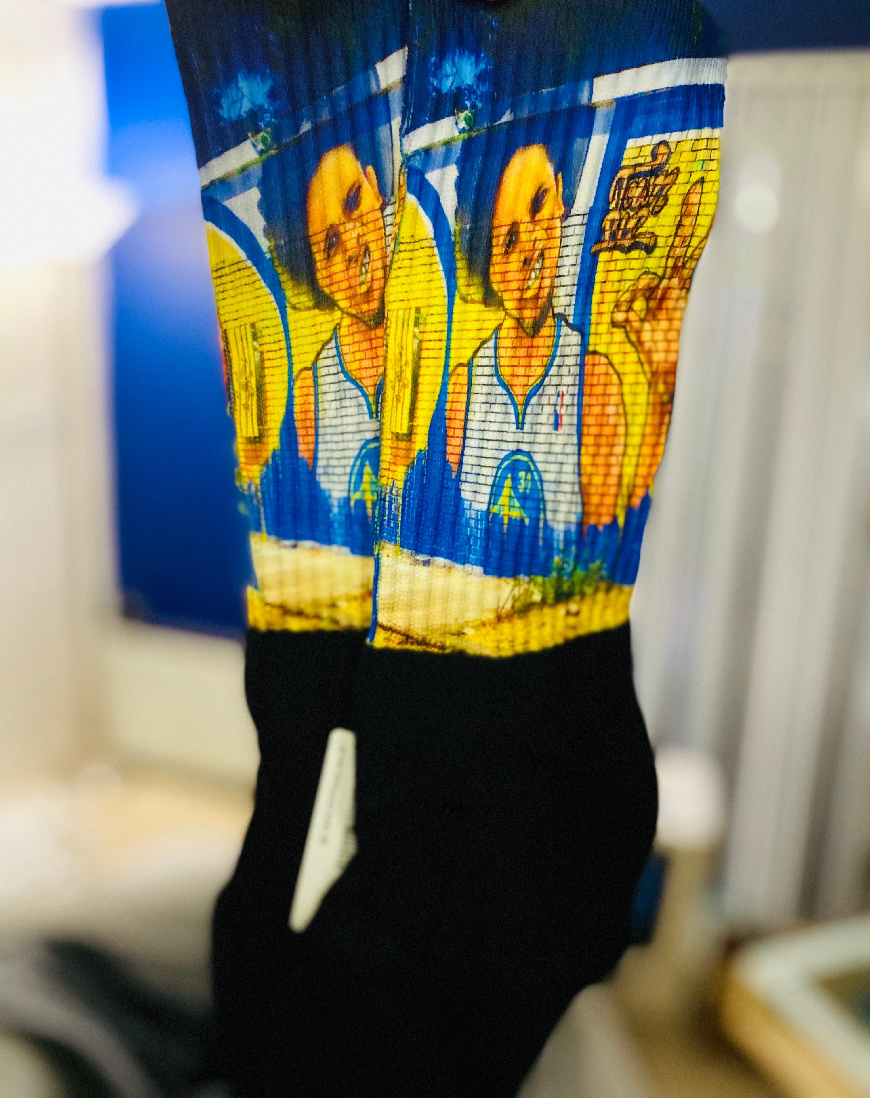 Steph 30 Mural socks