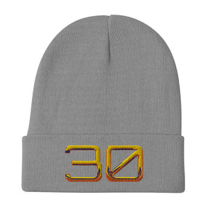 Curry Embroidered Beanie