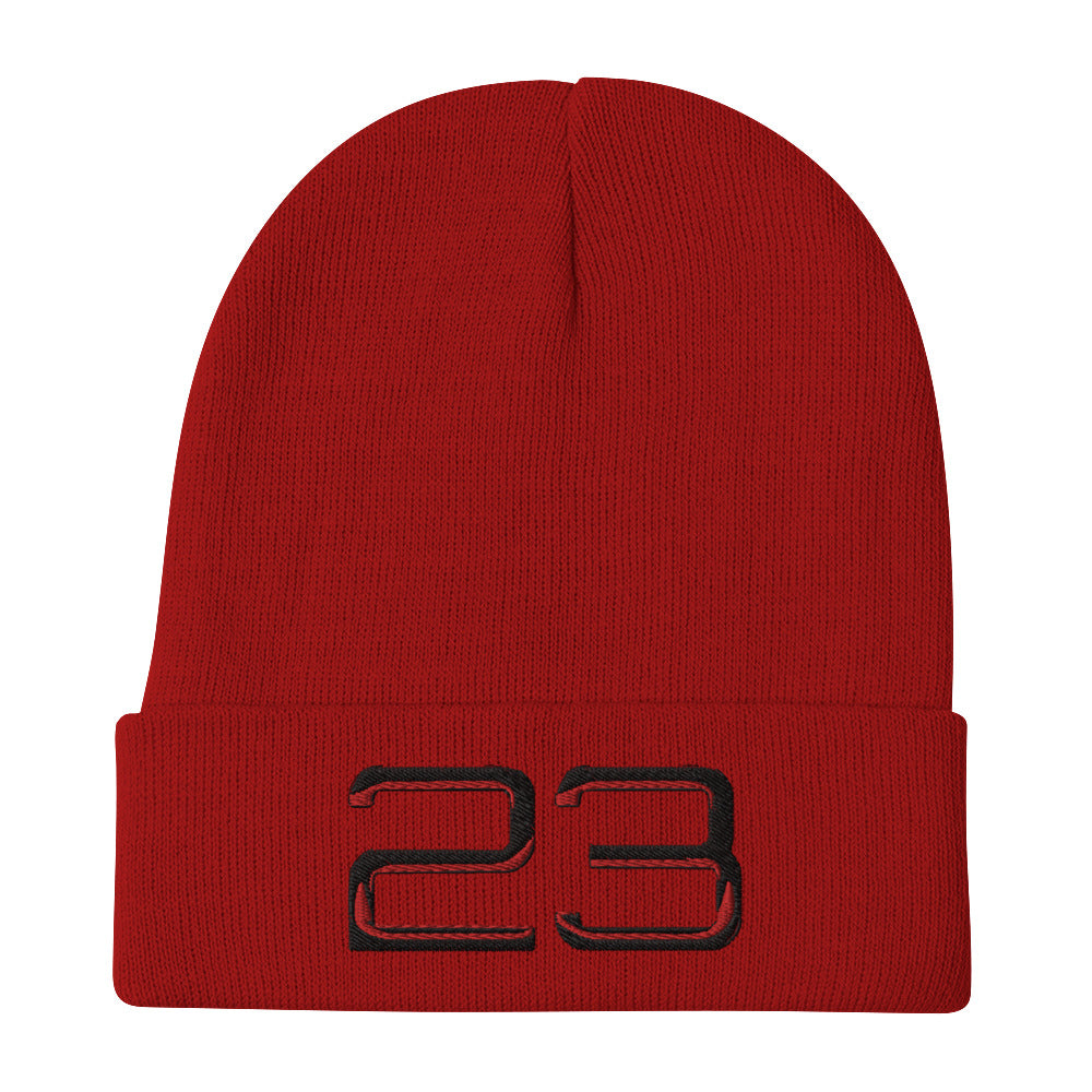 MJ Embroidered Beanie