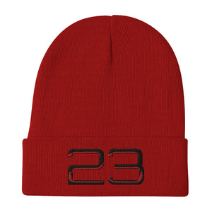 MJ Embroidered Beanie