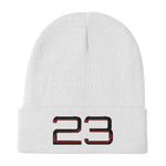 Load image into Gallery viewer, MJ Embroidered Beanie
