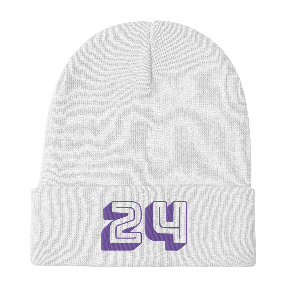 Kobe Embroidered Beanie