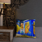 Load image into Gallery viewer, Steph 30 Mural Basic Pillow
