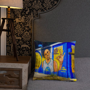 Steph 30 Mural Basic Pillow