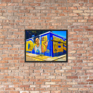 Steph Curry 30 Mural Poster (enhanced Matte paper)
