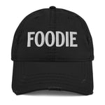 Load image into Gallery viewer, Foodie Distressed Dad Hat
