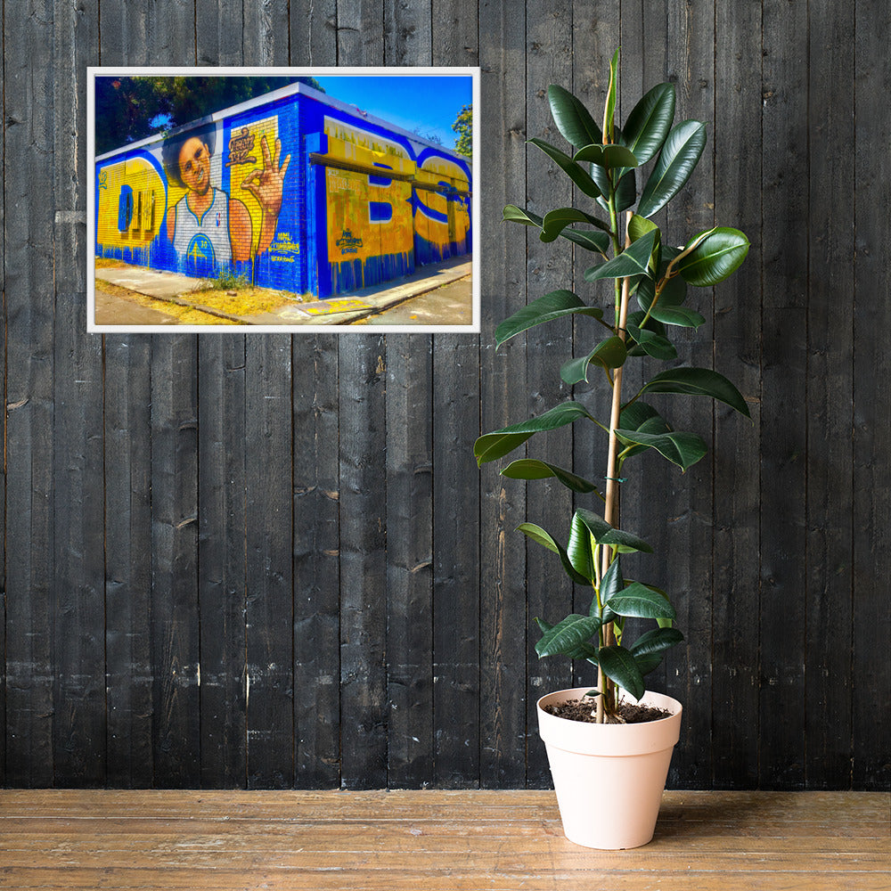 Steph Curry 30 Mural Poster (enhanced Matte paper)