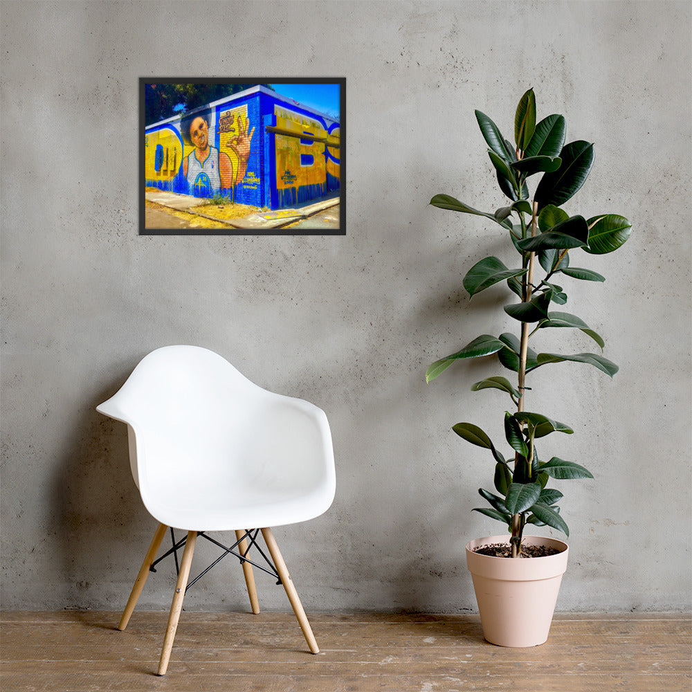 Steph Curry 30 Mural Poster (enhanced Matte paper)