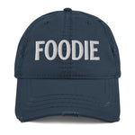 Load image into Gallery viewer, Foodie Distressed Dad Hat
