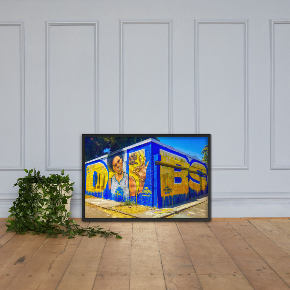 Steph Curry 30 Mural Poster (enhanced Matte paper)