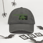 Load image into Gallery viewer, Yoda Distressed Dad Hat
