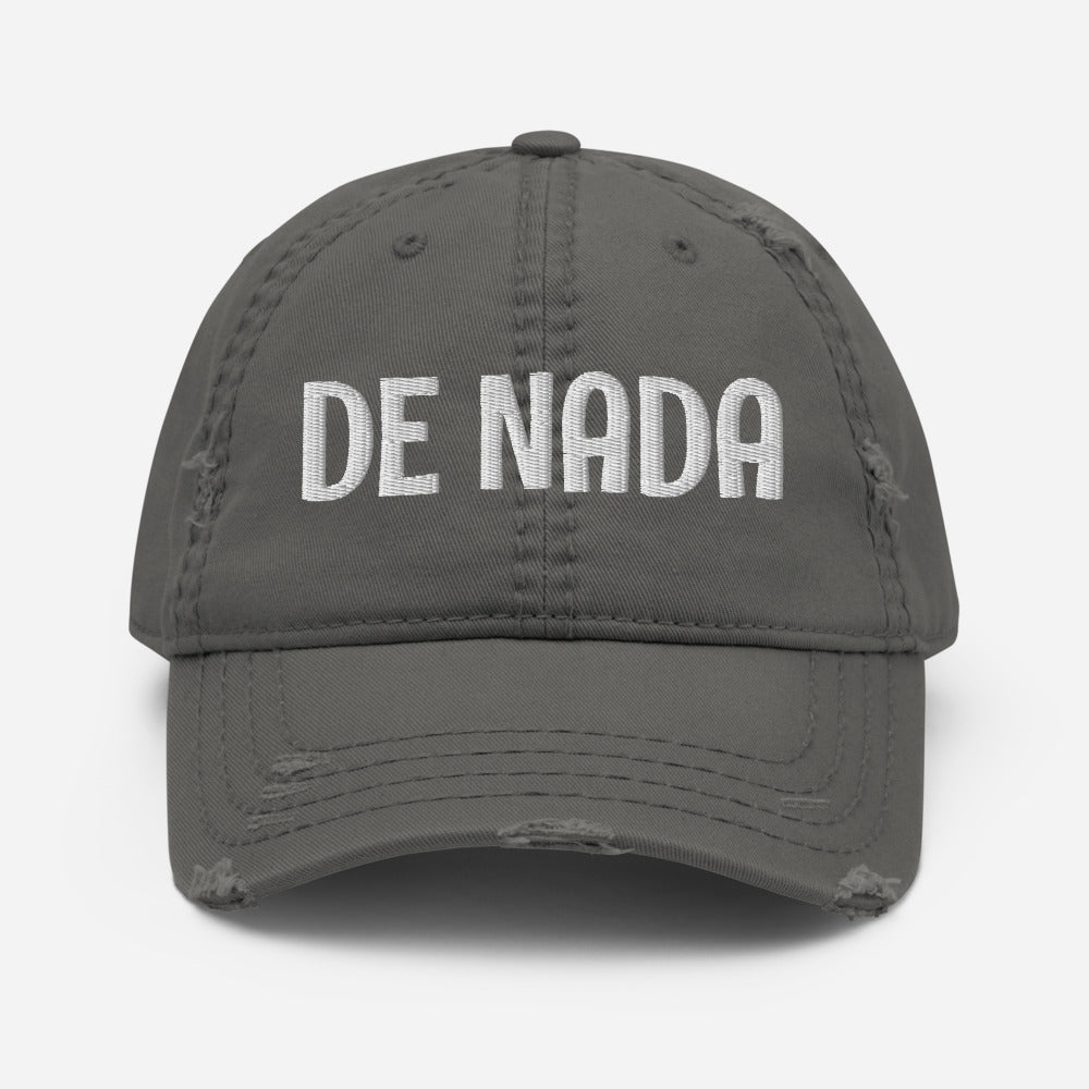 DE NADA Distressed Dad Hat