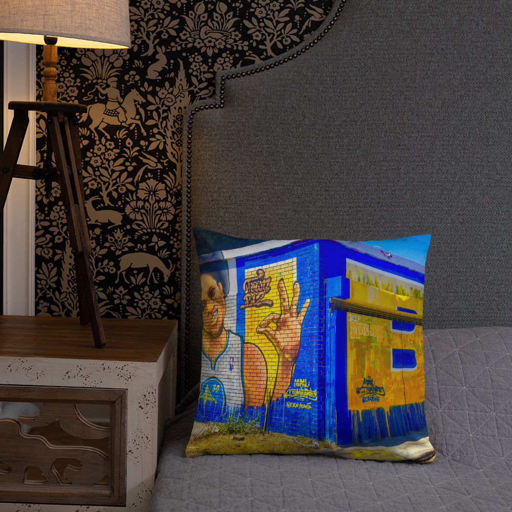 Steph 30 Mural Basic Pillow