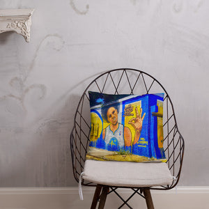 Steph 30 Mural Basic Pillow