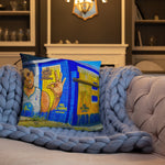 Load image into Gallery viewer, Steph 30 Mural Basic Pillow
