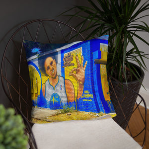 Steph 30 Mural Basic Pillow