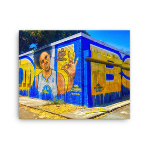 Steph 30 Mural canvas