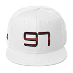 Load image into Gallery viewer, Bosa Snapback Hat red/black 2
