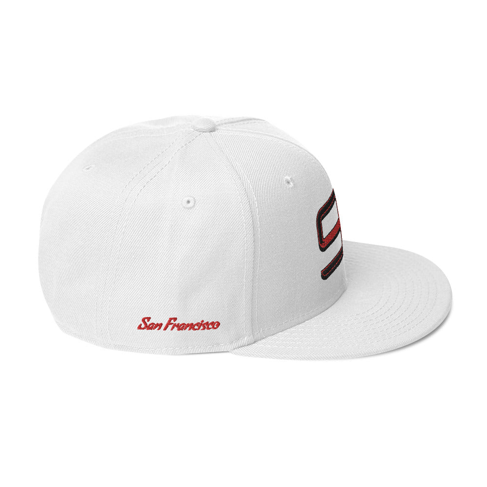 Bosa Snapback Hat red/black 1