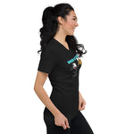 Load image into Gallery viewer, Felix the Cat Beer O&#39;clock Unisex Short Sleeve V-Neck T-Shirt
