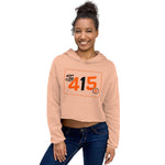 Load image into Gallery viewer, Womens 415 Croptop Hoodie
