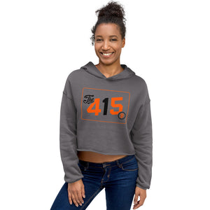 Womens 415 Croptop Hoodie